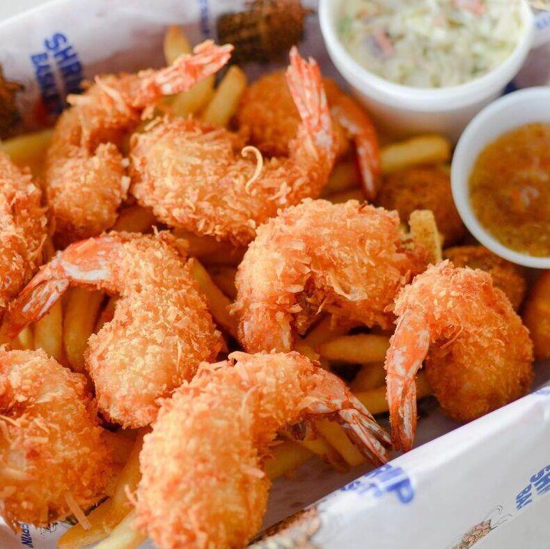 Fried Shrimp Basket (10)